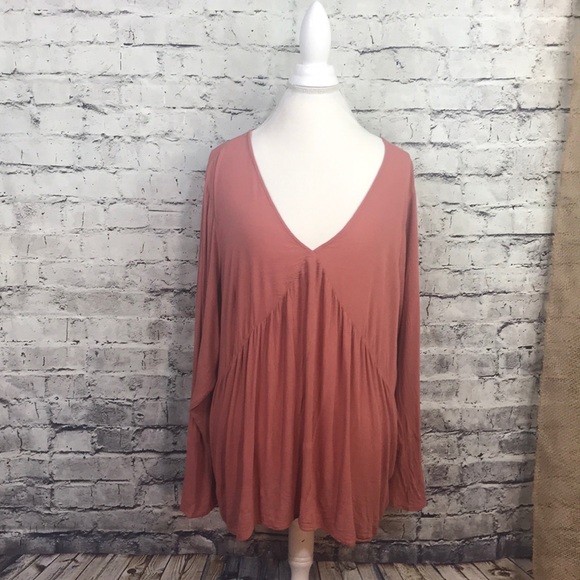 Junarose Tops - Junarose Seraphina Peach blouse